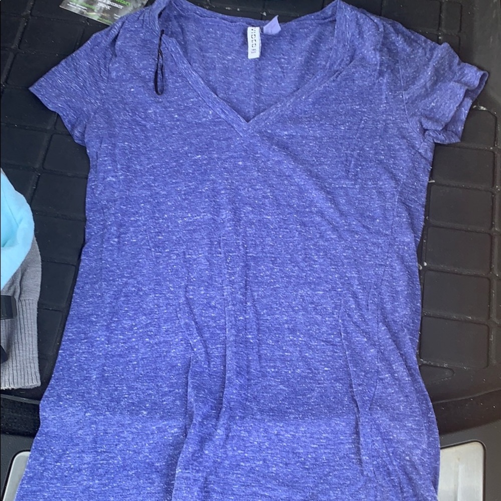 Heathered Blue shirt